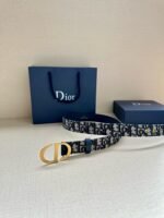 Dior Saddle Belt Width: 3.0cm - Image 4