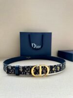 Dior Saddle Belt Width: 3.0cm