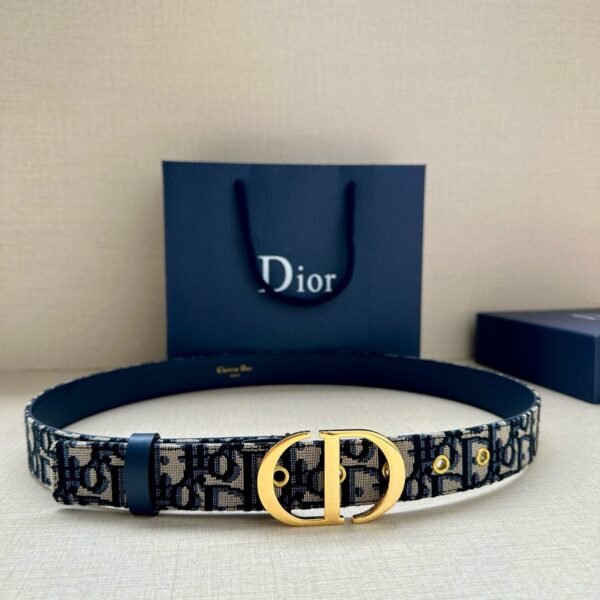 Dior Saddle Belt Width: 3.0cm