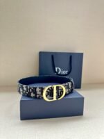 Dior Saddle Belt Width: 3.0cm - Image 2