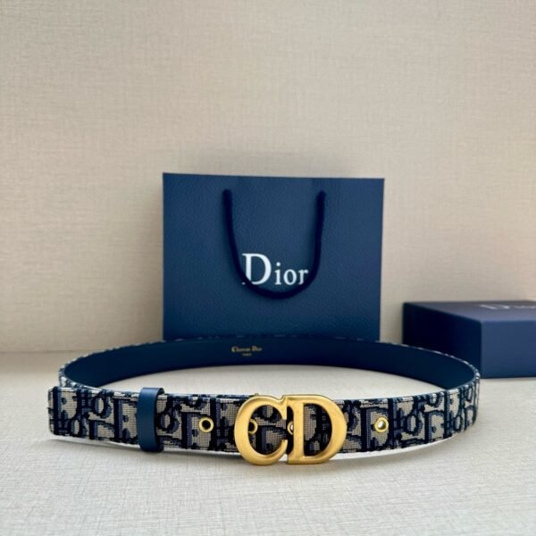 Dior Saddle Belt Width: 3.0cm