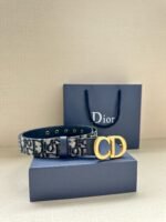 Dior Saddle Belt Width: 3.0cm - Image 5