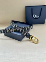Dior Saddle Belt Width: 3.0cm - Image 4