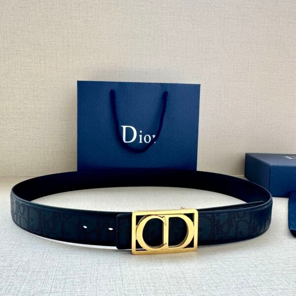 Dior stainless steel belt buckle Width: 3.5cm