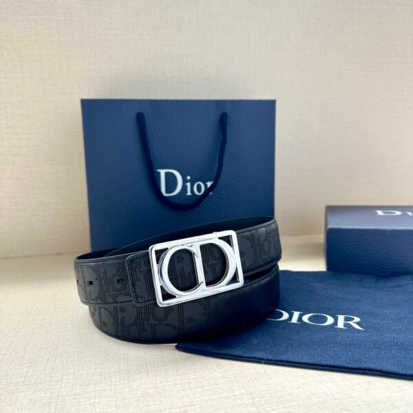 Dior stainless steel belt buckle Width: 3.5cm