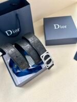 Dior stainless steel belt buckle Width: 3.5cm - Image 3