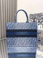 Dior book tote denim blue 【medium 】shopping bag - Image 3