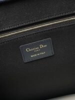 Dior Embroidered Leather With Shoulder Strap 【Large】 Book Tote Shopping Bag - Image 6