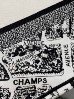 Dior【Medium】Embroidered Shopping Bag - Image 8