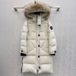 Canada Goose Casual Raccoon Fur Collar Down Jacket