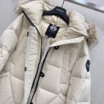 Canada Goose Casual Raccoon Fur Collar Down Jacket - Image 5