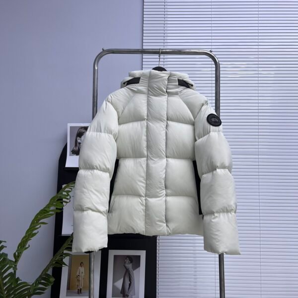 Canada Goose Hooded Couple Down Jacket  Removable hood
