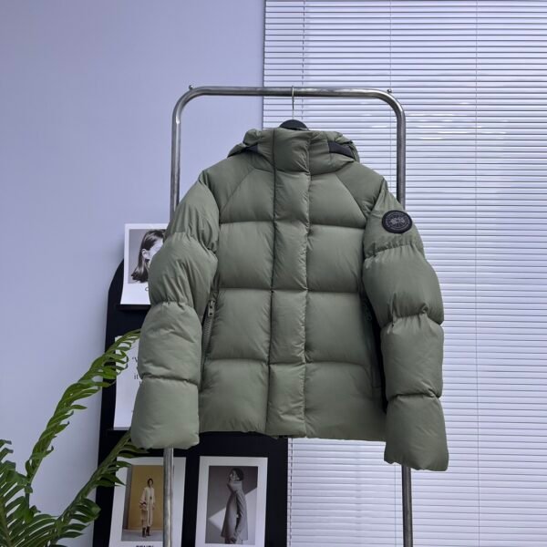 Canada Goose Hooded Couple Down Jacket  Removable hood