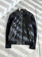 Tom Ford 2024 autumn and winter new patchwork knitted jacket
