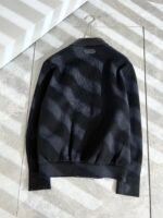 Tom Ford 2024 autumn and winter new patchwork knitted jacket - Image 3