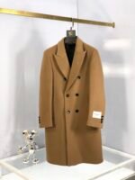 YSL 2024 autumn and winter new men's cashmere Kensington coat