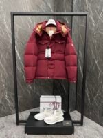 Moncler Fornas Men's Short Down Jacket with Removable Hood - Image 8