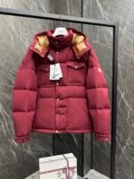 Moncler Fornas Men's Short Down Jacket with Removable Hood - Image 7