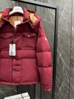 Moncler Fornas Men's Short Down Jacket with Removable Hood - Image 5