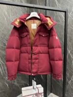 Moncler Fornas Men's Short Down Jacket with Removable Hood - Image 4