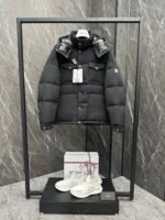 Moncler Fornas Men's Short Down Jacket with Removable Hood - Image 9