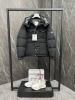 Moncler Fornas Men's Short Down Jacket with Removable Hood - Image 8