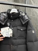 Moncler Fornas Men's Short Down Jacket with Removable Hood - Image 7
