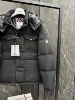 Moncler Fornas Men's Short Down Jacket with Removable Hood - Image 5