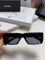 Prada 24-year new three-dimensional square frame sunglasses - Image 10
