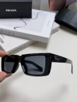 Prada 24-year new three-dimensional square frame sunglasses - Image 8