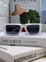 Prada 24-year new three-dimensional square frame sunglasses - Image 10