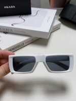 Prada 24-year new three-dimensional square frame sunglasses - Image 8