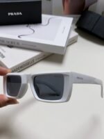 Prada 24-year new three-dimensional square frame sunglasses - Image 6