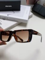 Prada 24-year new three-dimensional square frame sunglasses - Image 6