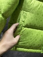 Chrome Hearts Dark Pattern Series Fluorescent Green Down Jacket - Image 7
