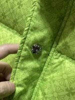Chrome Hearts Dark Pattern Fluorescent Green Down Vest - Image 10