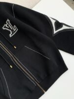 Louis Vuitton SS24 Logo lnlaid flower zippersweatshirt Jackets - Image 8