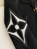 Louis Vuitton SS24 Logo lnlaid flower zippersweatshirt Jackets - Image 5