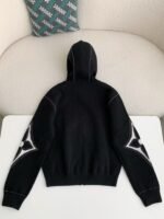 Louis Vuitton SS24 Logo lnlaid flower zippersweatshirt Jackets - Image 3