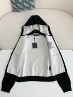 Louis Vuitton SS24 Logo lnlaid flower zippersweatshirt Jackets - Image 2