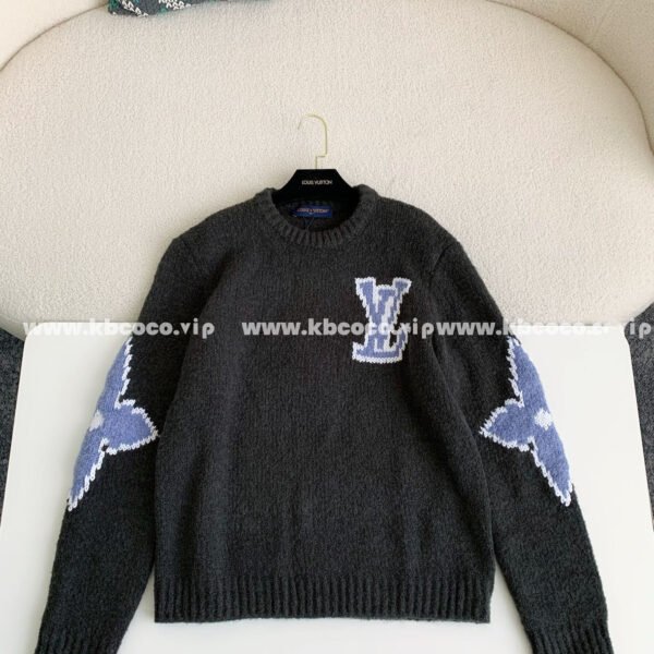 Louis Vuitton ski sweater with wool inlay