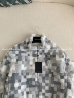 Louis Vuitton Ski Series FW24 CheckerboardColor-Block Fleece Jacket - Image 8