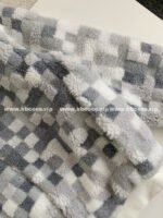 Louis Vuitton Ski Series FW24 CheckerboardColor-Block Fleece Jacket - Image 7