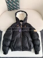 LOUlS VUITToN Skiing Series FW24 PrintedHooded Cotton-Padded Jacket