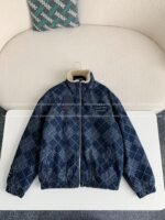 Louis Vuitton SS25 Pre-Springcollection, Logo letter stripe jacket