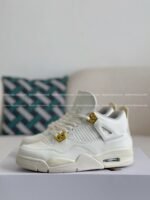 Jordan Air jordan 4 retro kawssuede lightweight wear-resistant non-slip mid-top - Image 2