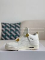 Jordan Air jordan 4 retro kawssuede lightweight wear-resistant non-slip mid-top - Image 11