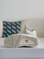 Jordan Air jordan 4 retro kawssuede lightweight wear-resistant non-slip mid-top - Image 10