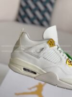 Jordan Air jordan 4 retro kawssuede lightweight wear-resistant non-slip mid-top - Image 8