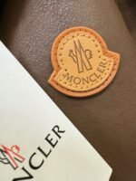 Moncler 2024 new 100% imported leather coat - Image 8